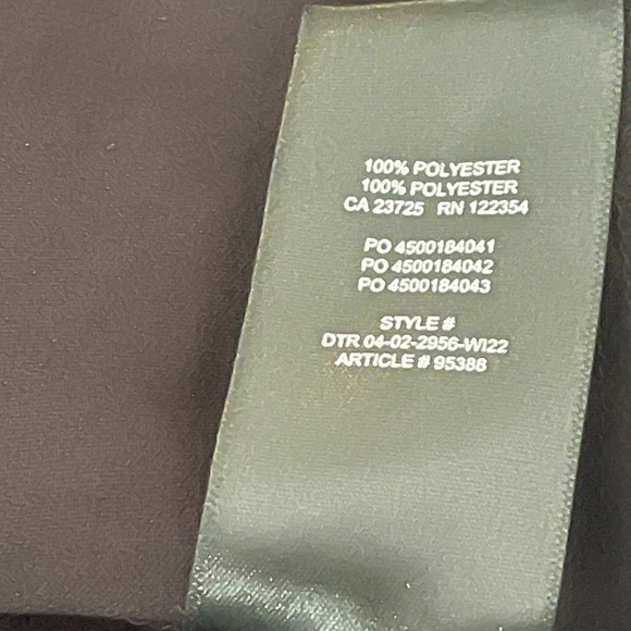 Aritzia Freeform Button Up Shirt Black Crepe Small Oversized EUC - Picture 10 of 11